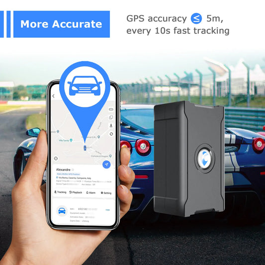 5m Accuracy GPS Tracker APP Remote Tracking Vehicle Anti-theft for Car Truck Motorcycle Cattle with Affordable Subscription
