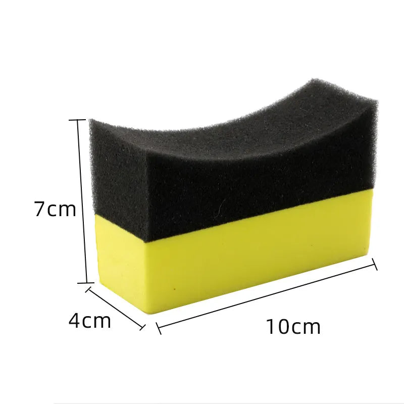 1/2Pcs Car Wheel Cleaning Sponge Tire Wash Wiper Water Suction Sponge Pad Wax Polishing Tyre Brushes Tools Car Wash Accessories