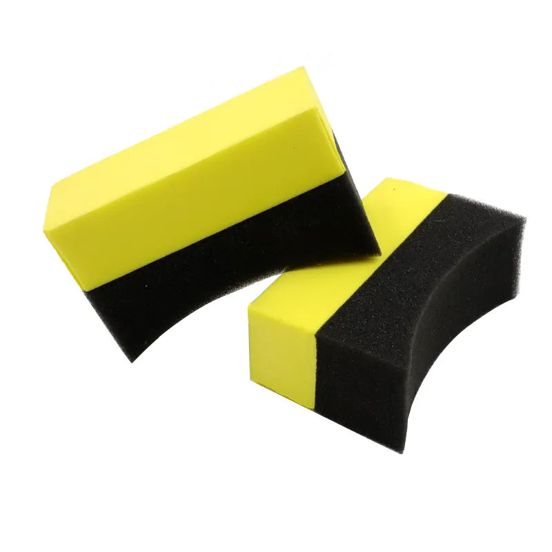 1/2Pcs Car Wheel Cleaning Sponge Tire Wash Wiper Water Suction Sponge Pad Wax Polishing Tyre Brushes Tools Car Wash Accessories