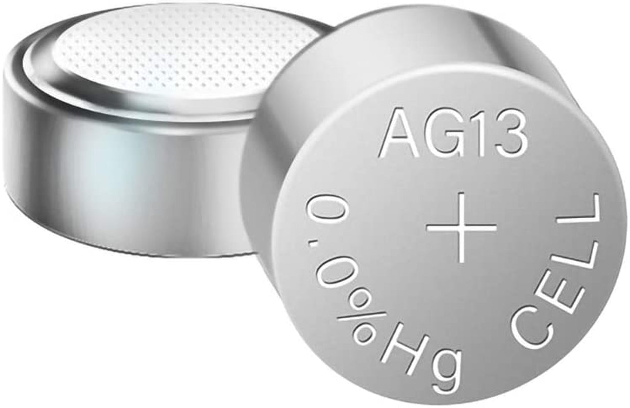10PCS AG13 LR44 303 A76 357 SR44 1.5V Battery Button Coin Cell Batteries